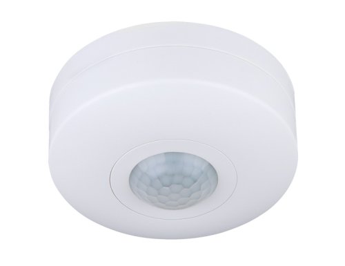 Датчик движения ИК/Лк Elektrostandard SNS-M-02 230В 1,2КВа/300вт LED/360°/6м/10c-7мин 3/2000Лк IP20 картинка 